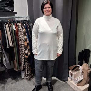 pull col roulé