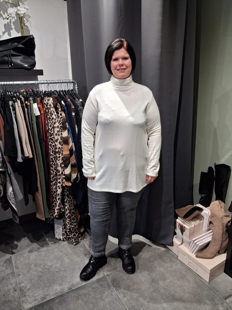 pull col roulé