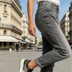 jeans gris