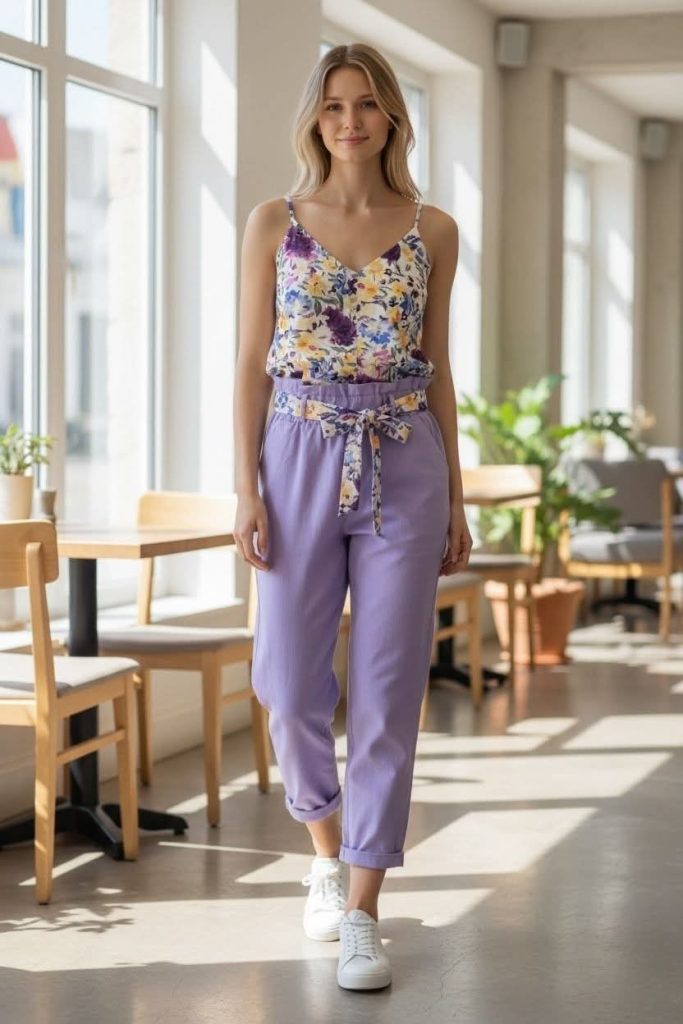 pantalon magique foulard