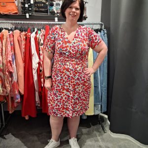 robe magique fleurie