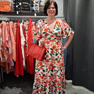 robe rose